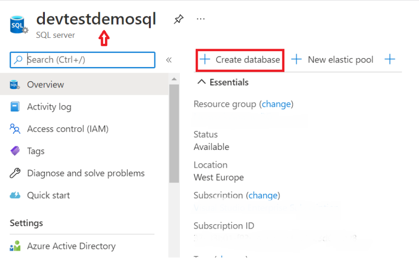 Azure AD Authentication For Azure SQL Server Managed Databases